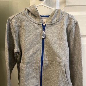 J. Crew Crewcuts Kids’ French Terry Full-Zip Hoodie, XS